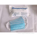 earloop disposable face masks 3-ply blue mouth mask